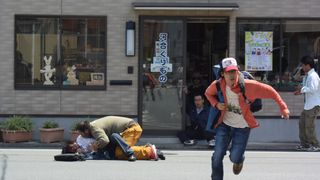 『アイアムアヒーロー』撮影中の衝撃映像初公開！大泉洋、息を切らし「この映画は疲れる…」