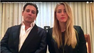 ジョニー・デップ夫妻、ビデオで謝罪　豪・犬違法持ち込み裁判で