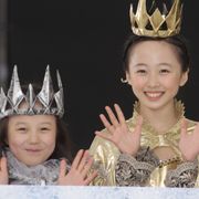 本田望結、妹・紗来と氷上で共演!オリジナル演技を披露