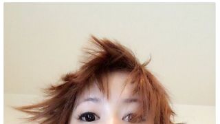 しょこたん「オッス！オラ寝癖悟空」朝起きたらサイヤ人