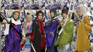 ミュージカル「刀剣乱舞」黒羽麻璃央、佐藤流司ら刀剣男士が勢ぞろい!刀剣手に意気込み