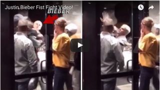 ジャスティン・ビーバー、ケンカ動画キャッチされ話題