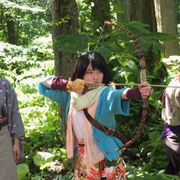 映画『彼岸島』ユキ役が決定!慶応ガール桜井美南の弓矢アクションが炸裂!