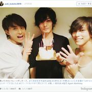 「仮面ライダー鎧武」キャスト、久保田悠来の誕生日に集合!