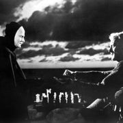 『第七の封印』(1956年)監督:イングマール・ベルイマン 出演:マックス・フォン・シドー 第50回