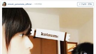 山本美月、ずーっと見てられる！愛犬との癒やし動画に反響