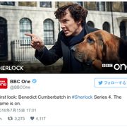 何で!?シャーロックの隣にジョンじゃなくて犬!「SHERLOCK」シーズン4初写真