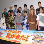 激レア!ライダー&ジュウオウジャー13人のヒーローが浴衣で集結