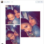 うらやま…菜々緒、共演女優との密着キスショット公開