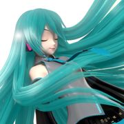 初音ミク、ストレートヘアでスカヨハ「LUX」CMを完コピ!
