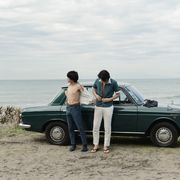 池松壮亮×斎藤工、キス直前!“夜”シーン前の二人を映すメイキングで…