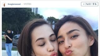 水原希子&長谷川潤の密着キス顔にファン大喜び