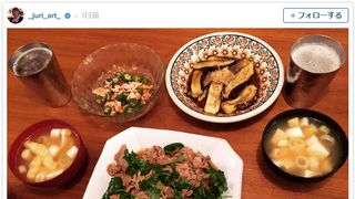 さすが平野レミの息子!上野樹里が公開した夫の手料理がおいしそう