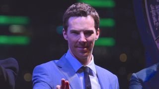 ベネディクト・カンバーバッチ、とにかくアツい!香港の激しい熱烈歓迎にゴキゲン