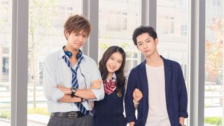 土屋太鳳、片寄涼太&千葉雄大と仲良しショット!少女コミック実写化で劇中コス披露