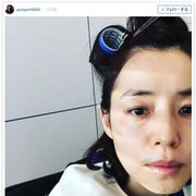 石田ゆり子、ほぼすっぴん!47歳とは思えない美肌に反響