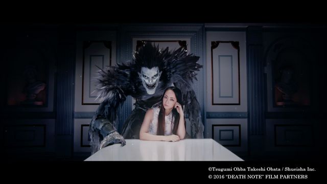 安室奈美恵、新曲MVで『デスノート』とコラボ　死神3体が登場