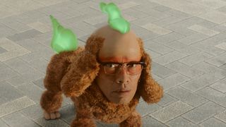 衝撃すぎ！妖怪・じんめん犬、遠藤憲一がふんする！