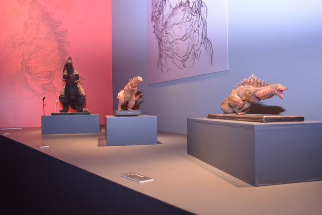 庵野秀明、カラー10周年にホッ…初披露エヴァ原画や『シンゴジ』雛形展示の記念展スタート！
