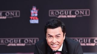 宇宙最強ドニー・イェン、ハリウッドに手形を刻む！フォースは私と共に！