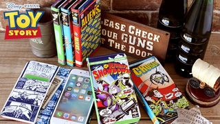 『トイ・ストーリー』ウッディ・バズ・エイリアンのアメコミ風iPhoneケース!