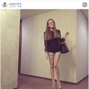 あびる優、30歳ママでも生足ショーパン!気概に憧れの声