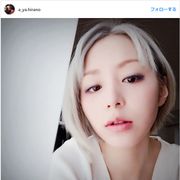 平野綾、銀髪ショートに大胆イメチェン!長髪40センチカットに大反響
