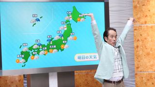 リリー&亀梨、牛との遭遇に困惑
