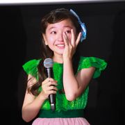 人気子役の谷花音が涙!監督からの手紙に感極まる