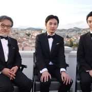 松田龍平、長谷川博己、黒沢清監督、三人でカンヌの観客と会えて幸せ