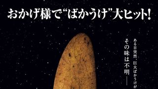似てるとネットで話題　ばかうけ×『メッセージ』がついにコラボ