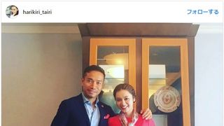 平愛梨、夫・長友とラブラブ帰国「嬉しすぎて泣けた」
