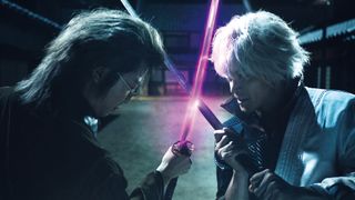 銀時VS高杉！カブトムシ姿の沖田！金色に輝く近藤…実写『銀魂』新予告が公開