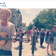 『ハリポタ』マルフォイ俳優、路上でギター弾き語りするも誰一人気付かず
