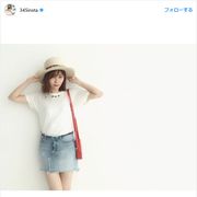 ホントに脚きれい…指原莉乃、ミニスカ私服からのぞく美脚に反響