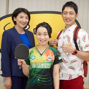 卓球・伊藤美誠、ドラマ初出演!本人役で小泉孝太郎と松下由樹と共演