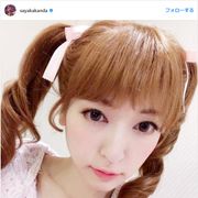 神田沙也加、30歳のツインテールが幼すぎる!可愛さに反響