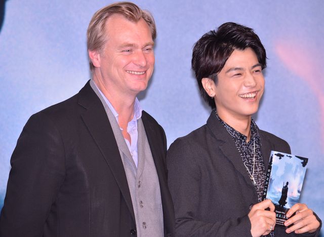 来日したクリストファー・ノーラン監督と岩田剛典