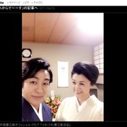 夫・愛之助を見つめる藤原紀香…“幸せオーラ全開”夫婦ツーショットに反響