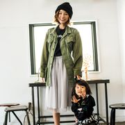 木下優樹菜、愛娘とファッション誌に登場!リンクコーデ披露