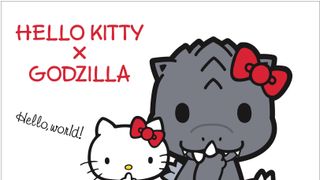ゴジラがサンリオ化！まさかのコラボ