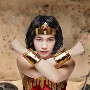 のん、ワンダーウーマンになる!「映画秘宝」新連載企画でヒーローに!