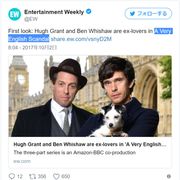 ヒュー・グラント&ベン・ウィショー、元恋人同士に!新BBCシリーズ初ビジュアル
