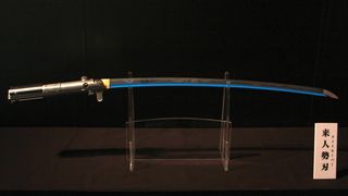 「来人勢刃」と書いてライトセーバー！『スター・ウォーズ』日本刀、岐阜県関市で展示