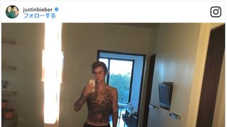 ジャスティン・ビーバー、26時間の大作タトゥーで体真っ黒！ファン阿鼻叫喚