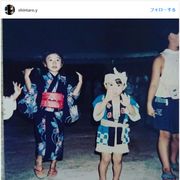 山田優&親太朗、幼少期ショットで姉弟バカ発揮
