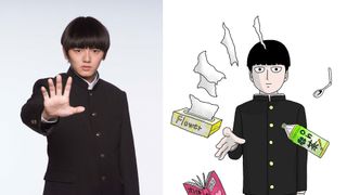 ドラマ版「モブ」写真!霊幻は波岡一喜、ツボミは乃木坂46与田祐希