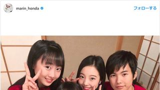 もれなく美形…本田家の遺伝子最強すぎ!家族ショットに大反響