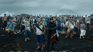 小栗旬のペプシ桃太郎、最終決戦！ サル・キジ・犬・人間たちが鬼に挑む