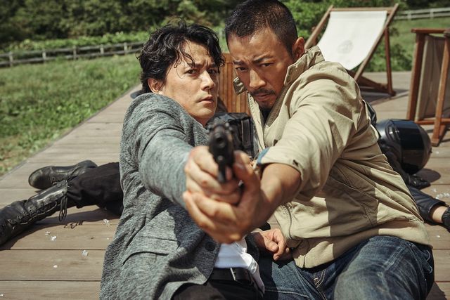 『マンハント』ダブル主演の福山雅治とチャン・ハンユー